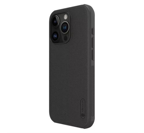 Nillkin Super Frosted Pro műanyag telefonvédő - Apple iPhone 15 PRO MAX, fekete