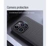 Nillkin Super Frosted Pro műanyag telefonvédő - Apple iPhone 15 PRO MAX, fekete