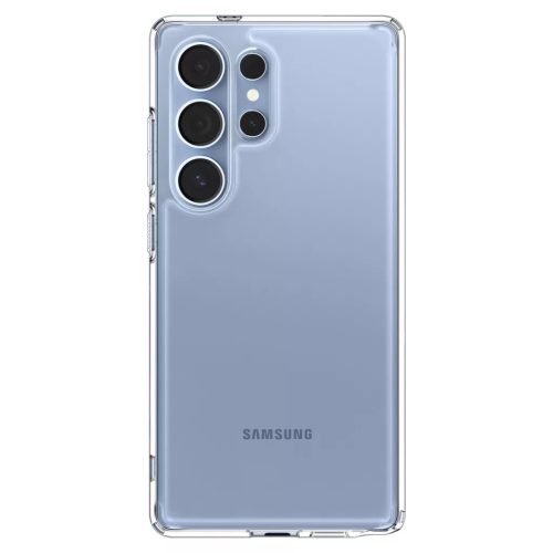 Spigen Ultra Hybrid - Samsung Galaxy S25 Ultra tok, Crystal Clear, átlátszó